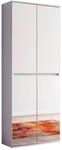 trendteam smart living - Mirror - Garderobenschrank - Wei&szlig; - Mehrzweckschrank...