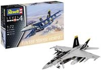 Revell Modellbausatz F/A-18 Super Hornet I Detaillierte Nachbildung des