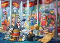 Ravensburger Puzzle 16925 - Ruhmeshalle von Tom & Jerry - 1000 Teile Tom & Jerry