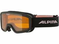 ALPINA SCARABEO S - Beschlagfreie, Extrem Robuste & Bruchsichere OTG Skibrille...