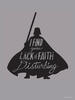 Komar Wandbild - Star Wars Silhouette Quotes Vader - Größe: 30 x 40 cm (ohne