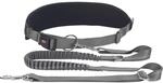 TRIXIE Joggingleine f&uuml;r Hunde mit Bauchgurt M-L, 1,20&ndash;1,50 m 25 mm in