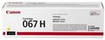 Canon 067 H - Mit hoher Kapazit&auml;t - Gelb - original - Tonerpatrone - f&uuml;r...