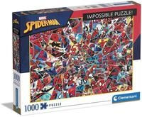 Clementoni - 39657 - Impossible Puzzle - Marvel Spiderman - 1000 Teile | ab 10