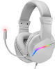 MARSGAMING Gaming MH122, FRGB Over Ear Kopfhörer mit Mikrofon, HiFi Sound,
