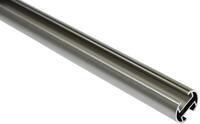 Gardinia 10011140 Metallstange/Gardinenstangen-Rohr mit Innenlaufprofil, Serie