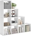 VASAGLE Custos Kollektion - B&uuml;cherregal mit 10 F&auml;chern, Regal offen,...