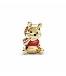 PANDORA Disney Winnie Puuh B&auml;r Charm aus 14 Karat vergoldeter Metalllegierung...