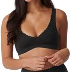 Sloggi Damen Zero Feel Lace 2.0 Bralette, Black, S