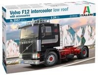 Italeri IT3957 3957S-1:24 Volvo F-12 Intercooler Low Roof-Modellbau, Bausatz,