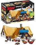 PLAYMOBIL Asterix 71266 H&uuml;tte des Verleihnix, Fischh&auml;ndler Verleihnix und...