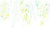 Komar Vlies Fototapete - Summer Leaves - Größe 350 x 250 cm, Bahnbreit 50 cm -