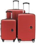 Hauptstadtkoffer Mitte Kofferset (55/68/77 cm) 273 L, Rot | ABS-Hartschale &middot;