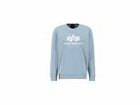 Alpha Industries Basic Sweater Sweatshirt für Herren Greyblue