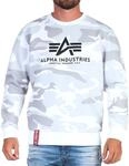 Alpha Industries Herren Alpha Industries Basic Sweater Camo Sweatshirt f&uuml;r Herren