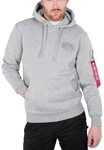 Alpha Industries Herren Red Stripe Hoodie