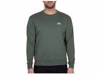 Alpha Industries Basic Sweater Small Logo Sweatshirt für Herren Vintage Green