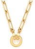 Leonardo Jewels Clip&Mix Estrella goldige Halskette aus Edelstahl, Kurze...