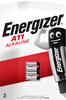 Energizer Spezialbatterie E11A (L1016 Alkali Mangan 6Volt 2er-Packung)