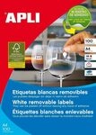 Apli 03053 Etiketten, A4, 100 Blatt