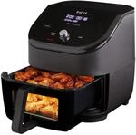 Instant Vortex Plus mit ClearCook - 5.7L Digitale Hei&szlig;luftfritteuse, Schwarz, 6-in-1