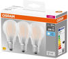 OSRAM LED-Lampe, Sockel: E27, Kalt weiß, 4000 K, 6,50 W, Ersatz für