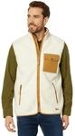 Fj&auml;llr&auml;ven Herren Vardag Pile Fleece Weste, Chalk White/Buckwheat Brown, S