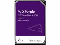 WD Purple interne Festplatte 6 TB (3,5 Zoll, Festplatte für...