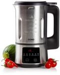 DOMO Suppenkocher &ndash; 1,2 L mit Mixer, 6 Programme, Touchscreen, Edelstahl