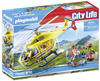 PLAYMOBIL City Life 71203 Rettungshelikopter, Spielzeug für Kinder ab 4 Jahren