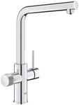 GROHE Blue Pure Minta - Einhand-Sp&uuml;ltischbatterie mit Filterfunktion (L-Auslauf,