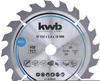 kwb Kreissägeblatt 150 x 16 mm, schneller Schnitt, Sägeblatt geeignet für Weich-