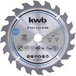 kwb Kreiss&auml;geblatt 150 x 16 mm, schneller Schnitt, S&auml;geblatt geeignet f&uuml;r Weich-
