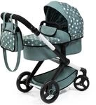Bayer Design 17058AA Puppenwagen Xeo mit Tasche, h&ouml;henverstellbarer Griff,