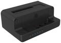 ICY BOX HDD/M.2 NVMe SSD Docking Station USB 3.2 Gen 2 (10 Gbit/s), Festplatten