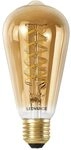 LEDVANCE SMART+ WIFI LED-Lampe, Gold-T&ouml;nung, 8W, 650lm, Edison-Form mit 64mm