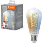 LEDVANCE SMART+ WIFI LED-Lampe, Wei&szlig;glas, 8W, 806lm, Edison-Form mit 64mm