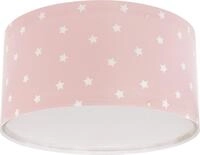 Dalber Deckenlampe kinderzimmer, Deckenleuchte f&uuml;r Kinder Star Light Sterne Rosa,