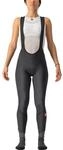 Castelli 4522550 VELOCISSIMA DT BIBTIGHT Leggings Women's Black/Black Reflex M