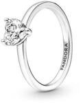 Pandora Timeless Funkelndes Herz Solit&auml;r-Ring aus 952 Sterling Silber mit klaren
