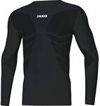 JAKO Kinder Longsleeve Comfort 2.0, Schwarz, XS