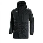 JAKO Kinder Coachjacke Active, schwarz/wei&szlig;, 128, 7197