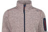 CMP - Knit-Tech-Jacke für Damen, Rotwein-Weiß, D42