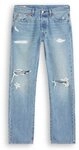 Levi's Herren Jeanshose 501 Original mit Knopfleiste, Straight Fit, Blau (Good For