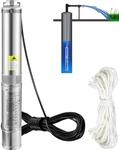 VEVOR 82mm Tiefbrunnenpumpe 750W Brunnenpumpe 100L/min Tauchpumpe max....