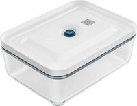ZWILLING Fresh & Save Vakuum K&uuml;hlschrankbox, Glas, Blau-La Mer