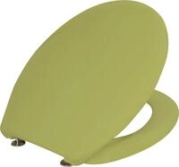 Cornat WC-Sitz "Cetina" - Schlichter Look in moosgr&uuml;n - Pflegeleichter Duroplast -