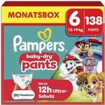 Pampers Baby-Dry Pants Paw Patrol Edition Gr&ouml;&szlig;e 6, 138 Windeln, 13kg-19kg, 360&deg;