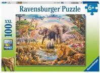 Ravensburger Puzzle Afrikanische Savanne - 100 XXL Teile Puzzle ab 6 Jahre