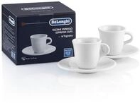De'Longhi Espressotassen Set aus Porzellan DLSC308 &ndash; 2 handgemachte Keramik...